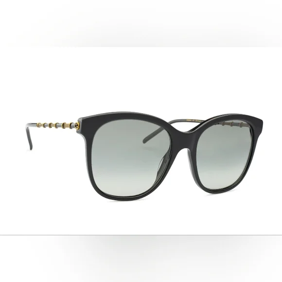 New Gucci Black Sunglasses GG0654S 001 Women's Gucci Eyewear - Picture 4 of 9